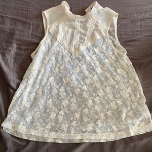 cute lace shirt worn once!!!